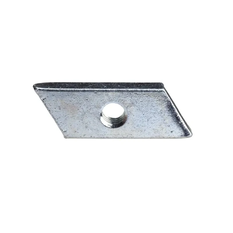 Schneider Electric PanelSeT Series Earthing Label Flat Nut for Vertical Upright Thread Size M6 NSYFNM6