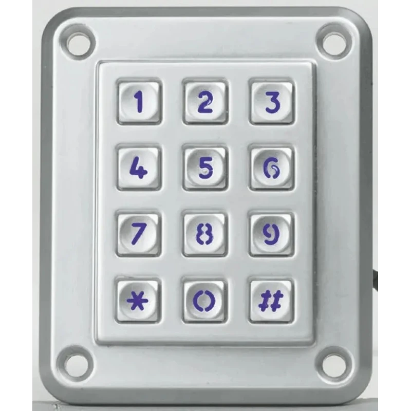 EOZ 12 Key ABS Keypad IP67 Rated High Impact Resistance Housing 