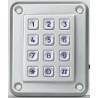 EOZ IP67 12 Key Illuminated ABS Keypad, Blue Housing, Polycarbonate Actuator