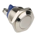 EOZ Push Button Switch Momentary Panel Mount 16.2 mm Cutout SPST IP65 48 V dc 250 V ac R16FFNSTAG