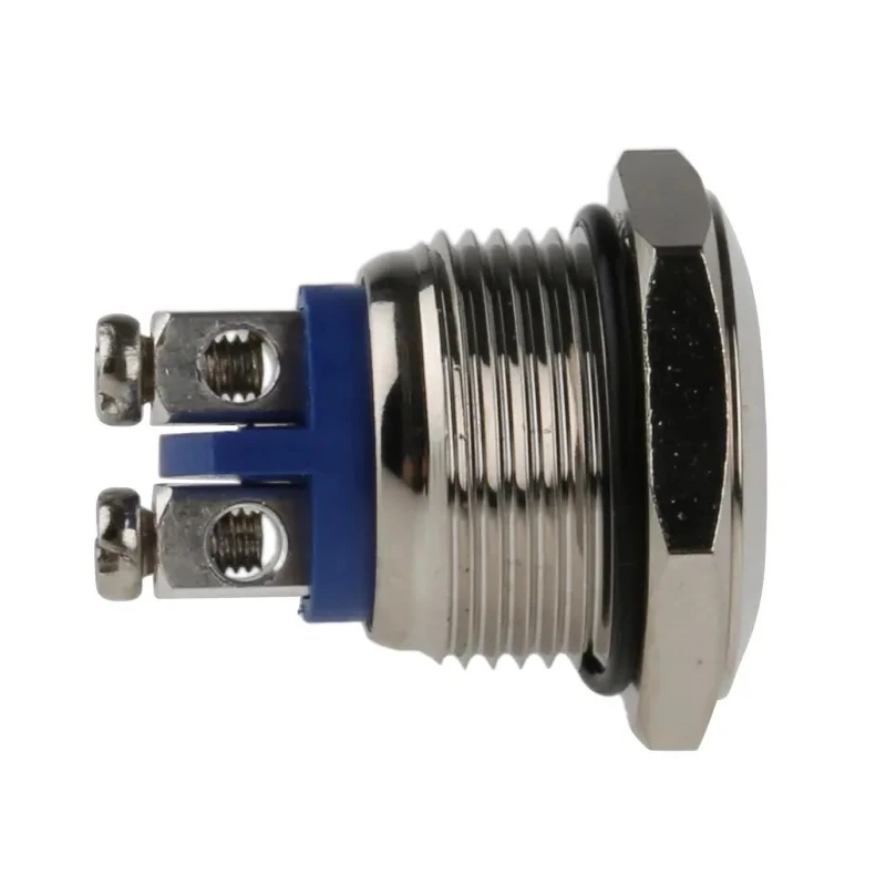 EOZ Push Button Switch Momentary Panel Mount 16.2 mm Cutout SPST IP65 48 V dc 250 V ac R16FFNSTAG