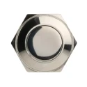 EOZ Push Button Switch Momentary Panel Mount 16.2 mm Cutout SPST IP65 48 V dc 250 V ac R16FFNSTAG