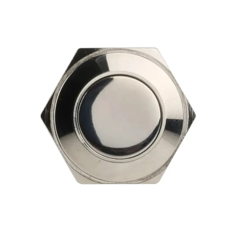 EOZ Push Button Switch Momentary Panel Mount 16.2 mm Cutout SPST IP65 48 V dc 250 V ac R16FFNSTAG