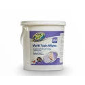 Zep Commercial Wet Anti-Bacterial Wipes Tub of 300, Single Use, White, United Kingdom Origin 0300ZCMULTITWRS