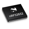 Nordic Semiconductor Bluetooth Smart Bluetooth SoC 32 Bit ARM Cortex M4 Microprocessor 48-Pin QFN Surface nRF52832-QFAA-T