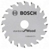 Bosch Circular Saw Blade Tungsten Carbide 85mm Diameter 15mm Arbor 20 Teeth 18000 RPM 2608643071