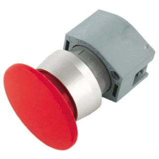 EAO 04 Series Red Momentary Push Button Head, 22.5 mm Cutout, IP65 704.071.2