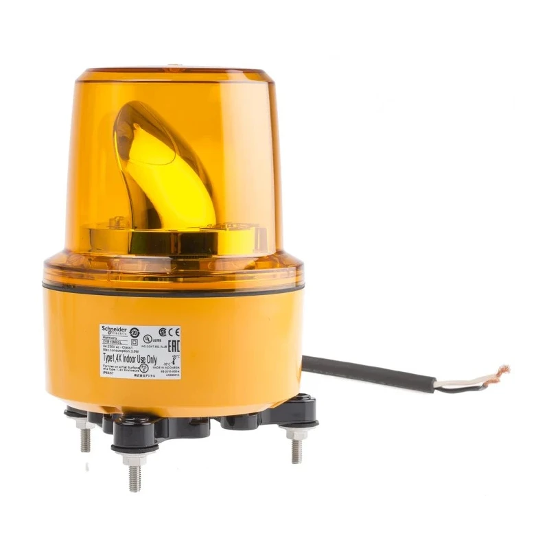 Schneider Electric Harmony XVR Series Amber Beacon 230V AC LED Bulb Screw Mount IP67 XVR13M05L