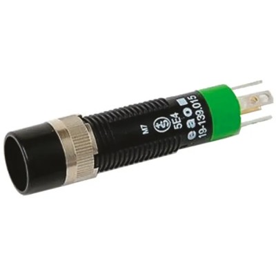 EAO Push Button Switch Black, Button Actuator, RoHS Compliant, Model 19-279.015