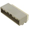 JAE MX34 Series Right Angle Through Hole PCB Header, 40 Contacts, 2.2 mm Pitch, 2 Row, Shrouded