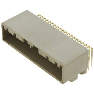 JAE MX34 Series Right Angle Through Hole PCB Header, 40 Contact(s), 2.2 mm Pitch, 2 Row, Shrouded 