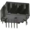 JAE MX34 Series Right Angle Through Hole PCB Header 5 Contact, 2.2 mm Pitch, 1 Row, Shrouded 