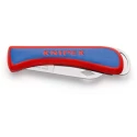 Knipex Folding Knife with Stainless Steel Retractable Blade 80 mm, Plastic Handle 16 20 50 SB