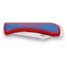 Knipex Folding Knife with Stainless Steel Retractable Blade 80 mm, Plastic Handle 16 20 50 SB