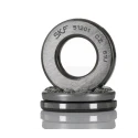 SKF Thrust Ball Bearing 12 mm ID, 28 mm OD, 11 mm Race Width, Sheet Metal Cage, Steel Balls 51201