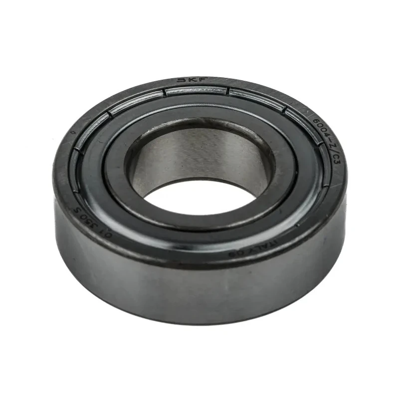 SKF Single Row Deep Groove Ball Bearing 20 mm ID 42 mm OD Sheet Metal Cage Shielded 6004-Z/C3