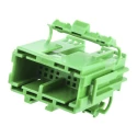 JAE Automotive Connector Female Yellow 16-Way Crimp Termination Cable Socket Housing IL-AG5-16P-D3C1