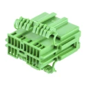 JAE Automotive Connector Female Yellow 16-Way Crimp Termination Cable Socket Housing IL-AG5-16P-D3C1