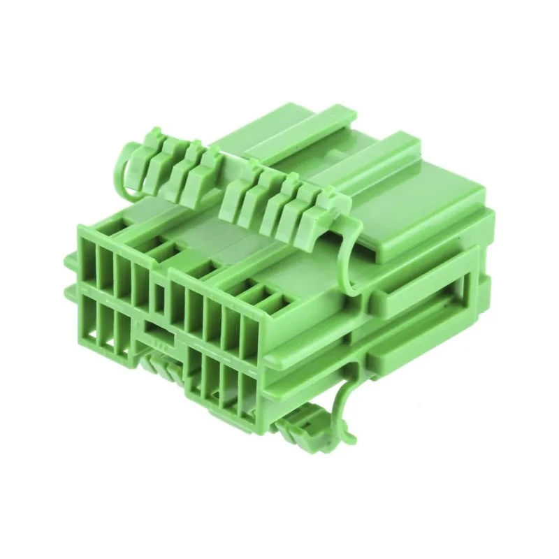 JAE Automotive Connector Female Yellow 16-Way Crimp Termination Cable Socket Housing IL-AG5-16P-D3C1