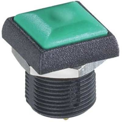 APEM IR Series Push Button Switch Momentary Panel Mount 14.8 mm Cutout SPST IP67 48 V dc 250 V ac IRC3S432