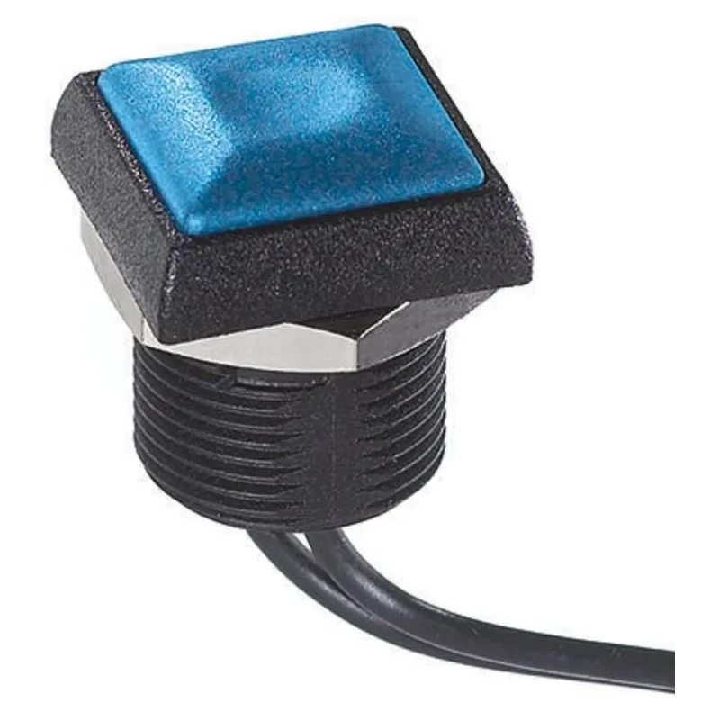 APEM IR Series Push Button Switch Momentary Panel Mount 14.8 mm Cutout SPST IP67 48 V dc 250 V ac IRC3F412