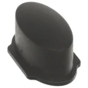 MEC Black Ellipse Push Button Cap for Use with 3F Series Push Button Switch 1WD09