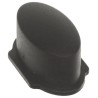 MEC Black Ellipse Push Button Cap for Use with 3F Series Push Button Switch 1WD09