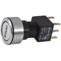 APEM A1 Series Illuminated Push Button Switch Momentary DPDT Panel Mount 16 mm Cutout Green LED IP65 A1PCA1Y203J203