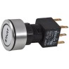 APEM A1 Series Illuminated Push Button Switch Momentary DPDT Panel Mount 16 mm Cutout Green LED IP65 A1PCA1Y203J203