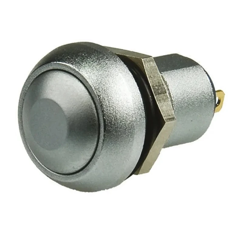 APEM IP Series Momentary Push Button Switch, Panel Mount, 12.9 mm Cutout, SPST, IP67, 50 V dc 250 V ac IPR3SAD0105