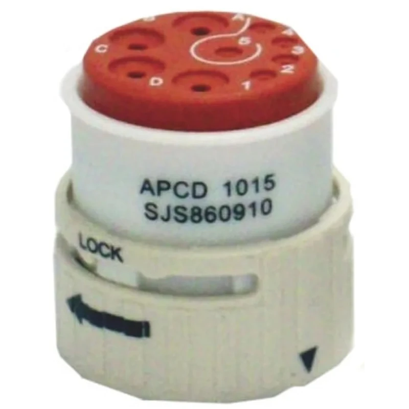 Amphenol PCD US Circular Connector 9 Contacts Plug Male Polymer Housing Twist Lock Luminus QuickConnect Series SJS860910