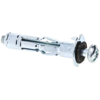RawlPlug Carbon Steel Expanding Bolt Cavity Fixing, Zinc Plated, 8 mm Fixing Hole Diameter SM-04032