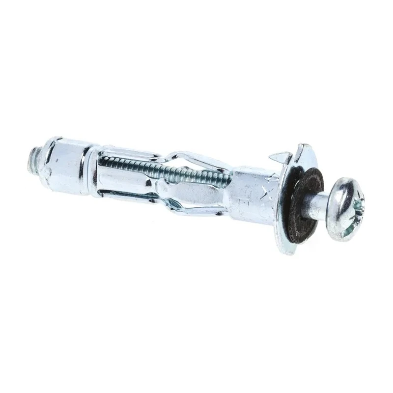 RawlPlug Carbon Steel Expanding Bolt Cavity Fixing, Zinc Plated, 8 mm Fixing Hole Diameter SM-04032