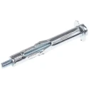 RawlPlug Carbon Steel Expanding Bolt Cavity Fixing, 8 mm Fixing Hole Diameter, Zinc Plated, Slot Pozidriv Drive SM-04046
