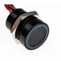 APEM Illuminated Momentary Piezo Switch, SPST, IP68 Rated, Through Hole Terminal, 200mA, Operating -40 to 75 °C 