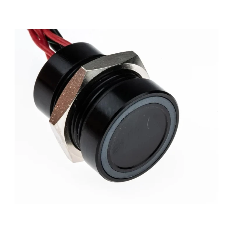 APEM Illuminated Momentary Piezo Switch, SPST, IP68 Rated, Through Hole Terminal, 200mA, Operating -40 to 75 °C 