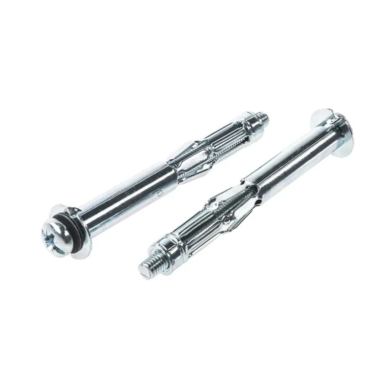 RawlPlug Carbon Steel Expanding Bolt Cavity Fixing, 12 mm Fixing Hole Diameter, Zinc Plated SM-06080