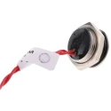 APEM Piezo Switch Momentary SPST IP68 Through Hole 24V DC 200mA 75°C 
