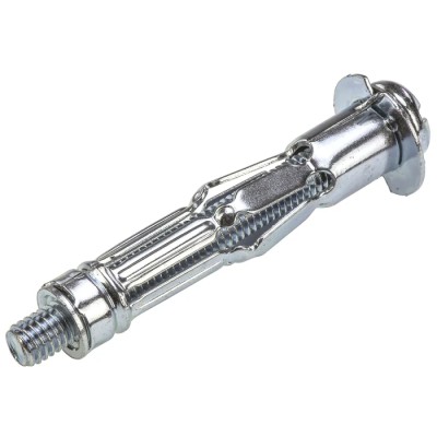 RawlPlug Carbon Steel Expanding Bolt Cavity Fixing Zinc Plated, 12mm Fixing Hole Diameter SM-06052