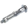 RawlPlug Carbon Steel Expanding Bolt Cavity Fixing Zinc Plated, 12mm Fixing Hole Diameter SM-06052