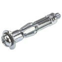 RawlPlug Carbon Steel Expanding Bolt Cavity Fixing Zinc Plated, 12mm Fixing Hole Diameter SM-06052