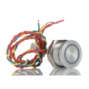 APEM Illuminated Piezo Switch Momentary SPST IP68 19 mm Cutout 200mA 24V AC/DC 