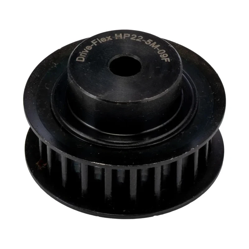 RS PRO Steel Timing Belt Pulley 9 mm Belt Width 5 mm Pitch 22 Teeth PB PULLEY 5M-09MM 22T