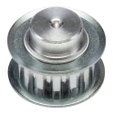 RS PRO Timing Belt Pulley Aluminium 5 mm Pitch 14 Teeth Flanged 14.3 mm Belt Width PB TYPE XL 037 14 TOOTH PULLEY