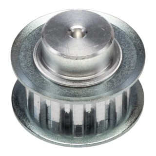 RS PRO Timing Belt Pulley Aluminium 5 mm Pitch 14 Teeth Flanged 14.3 mm Belt Width PB TYPE XL 037 14 TOOTH PULLEY
