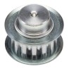 RS PRO Timing Belt Pulley Aluminium 5 mm Pitch 14 Teeth Flanged 14.3 mm Belt Width PB TYPE XL 037 14 TOOTH PULLEY