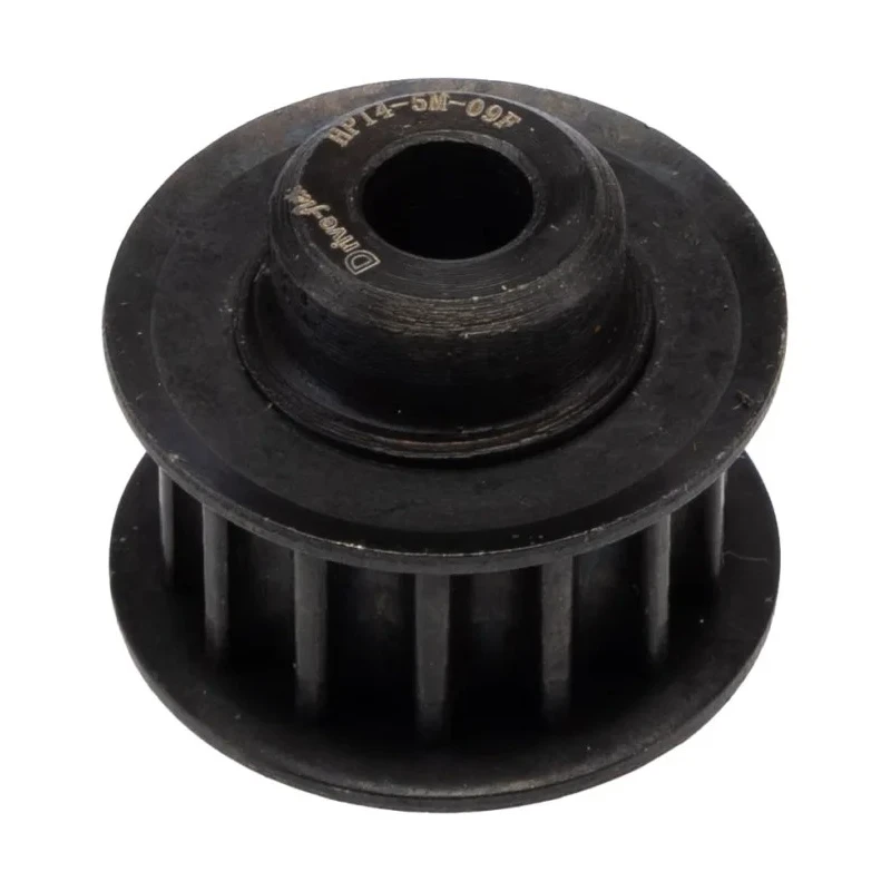 RS PRO Timing Belt Pulley Steel 9 mm 5 mm Pitch, 14 Tooth PB PULLEY 5M-09MM 14T