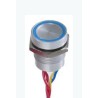 APEM Piezo Switch Latching IP68 Through Hole 24V AC/DC 200mA 75°C -40°C