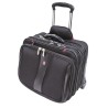 Wenger Laptop Wheeled Case Black 17 in Nylon with 3 Compartments Patriot 600662