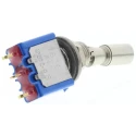 APEM Toggle Switch Panel Mount On-On SPDT Solder Lug Terminal 24 V dc 250 V ac 5636ADBK2V